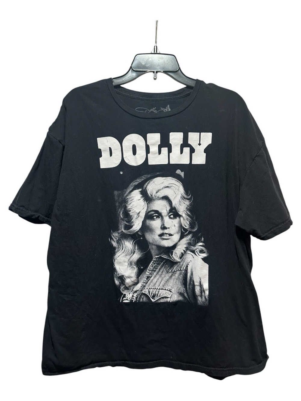 Dolly Graphic Band Tee - Black - Dolly Parton Size 2X